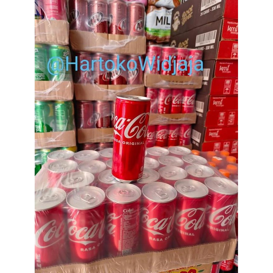 

Coca Cola Kaleng Slim Original 250Ml Dus Isi 24 Kaleng
