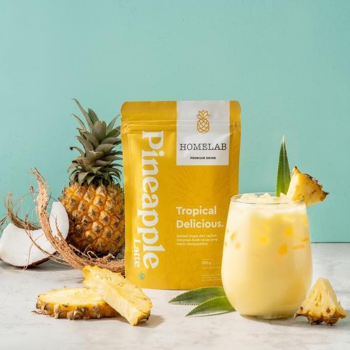 

Bubuk Minuman Nanas - Pineapple Latte - Premium Drink Powder 200G