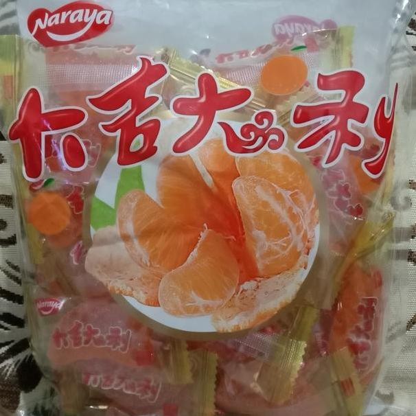 

Jelly Orange Merk Naraya Permen K Rasa Jeruk Gr