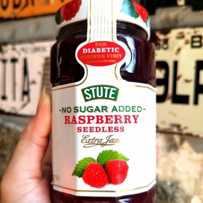 

Stute Rasberry Jam/Low Sugar/ No added sugar/Diet Keto