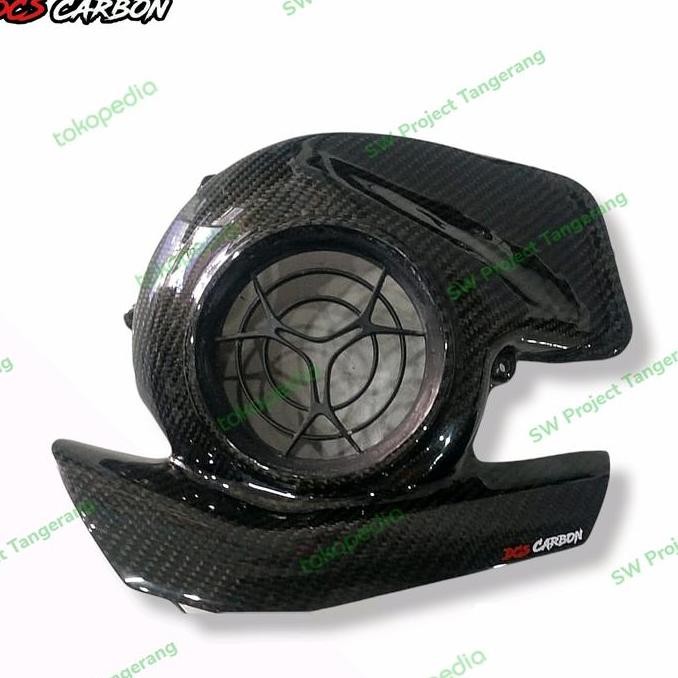 Cover Kipas Carbon Kevlar Yamaha Fazzio 125 DCS Carbon