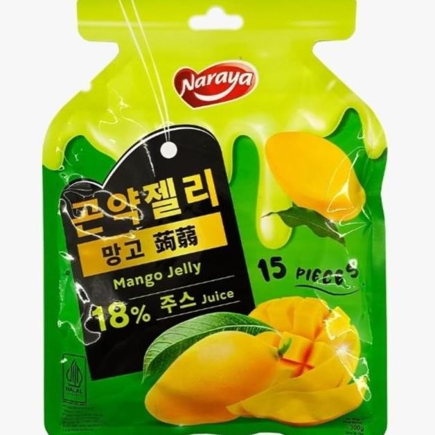 

Permen Konnyaku 300 Grpermen Jelly Mangoblueberrystrawberry Naraya