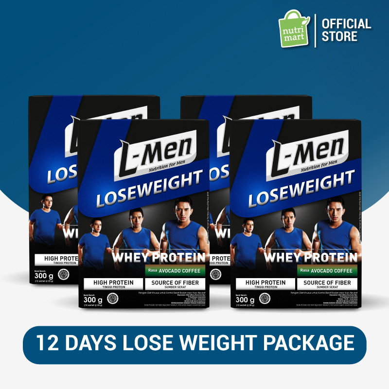12 Days Lose Weight Package: L-Men Lose Weight Avocado Coffee 300gr