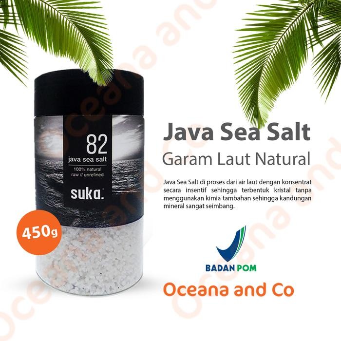 

Suka - Java Sea Salt / Garam Laut Natural 450 Gram -Gratisongkir