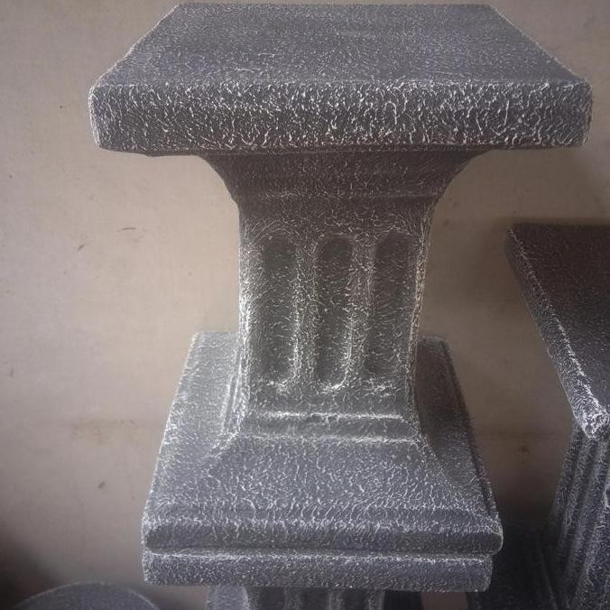 Original Pilar Pot Tanaman | Rak Pilar Penyangga Pot Bunga Besi