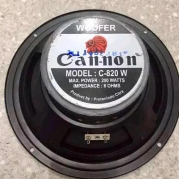 JB Speaker Woofer CANON C-820W ASLI MAGNET BESAR 8inch None