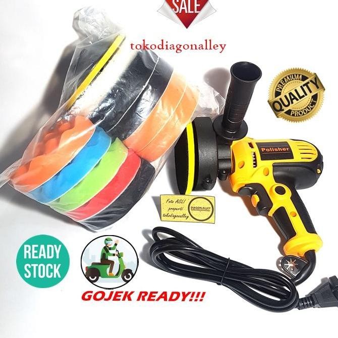 NEW Alat Poles Mobil Busa Poles Kendaraan Paket Lengkap