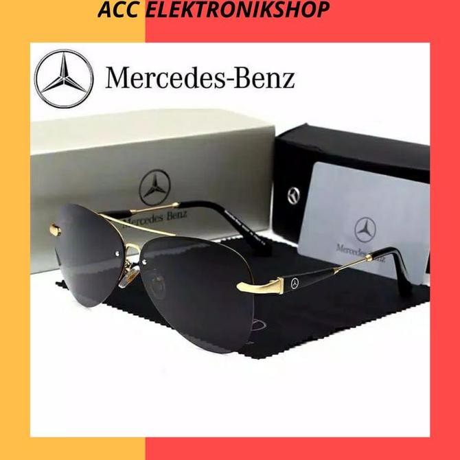NEW Kacamata Mercedes Benz Sunglasses Lens Polarized Mirror MB 74
