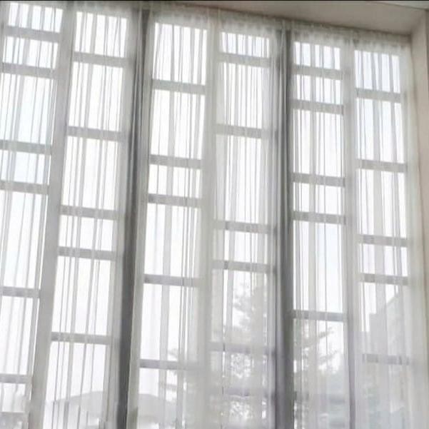 Vitrase Gorden Polos/Puring Gorden Minimalis/Daleman Gorden Original Dan Terpercaya