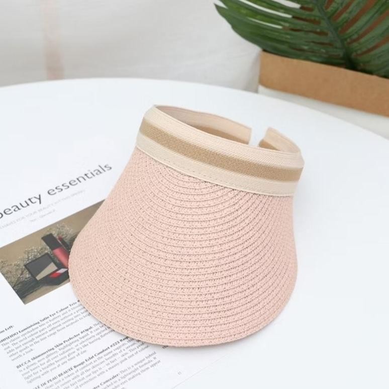 (Terbaru) topi pantai model bando/topi golf impr murah wanita polos (Terlaris)