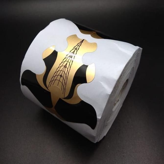 

TERLARIS - Roll 00pcs Stiletto Tips Extension Forms Guide