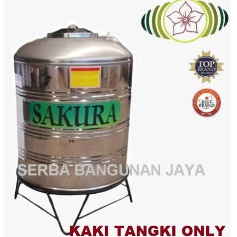 Sakura Stainless Steel Tank Stand / Kaki Toren Tangki Air Terbatas