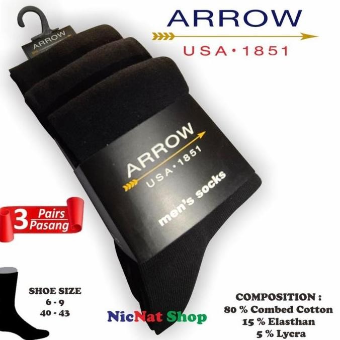 TERMURAH - KAOS KAKI PRIA ARROW in / MAN SOCKS ARROW in ( ARC in)