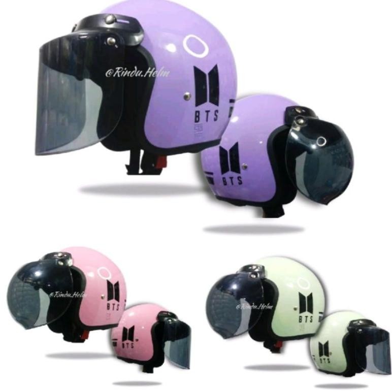 Helm Bogo Wanita Bts