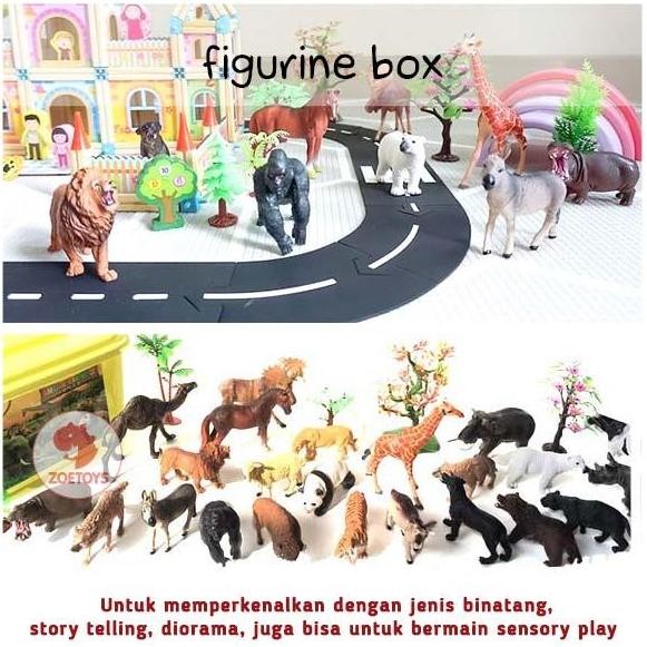 Zoetoys Figurine Box | Mainan Edukasi | Mainan Anak | Edutoys