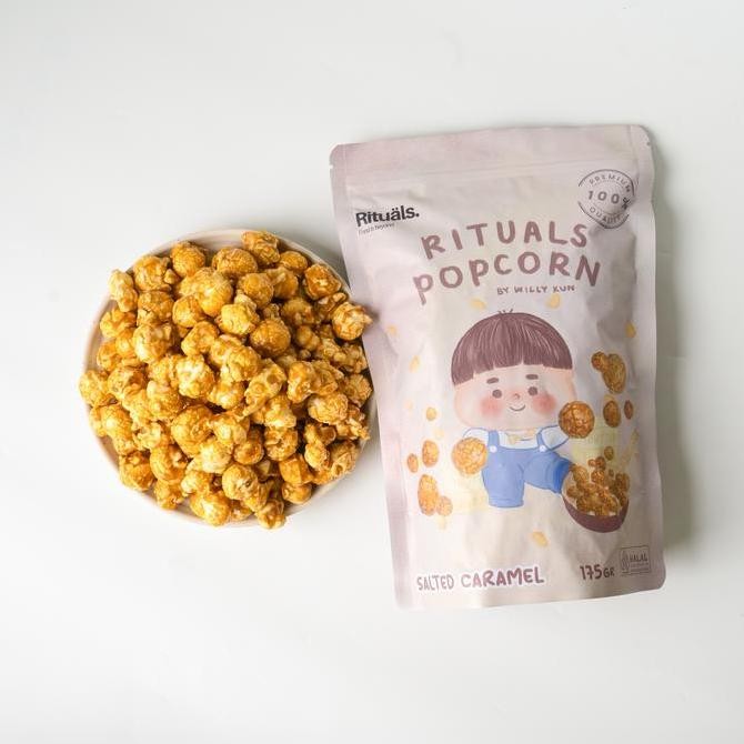 

[Combo Trio] 3 Bungkus Popcorn Ukuran Large - Snack Jagung Cemilan Crispy by Rituals Food