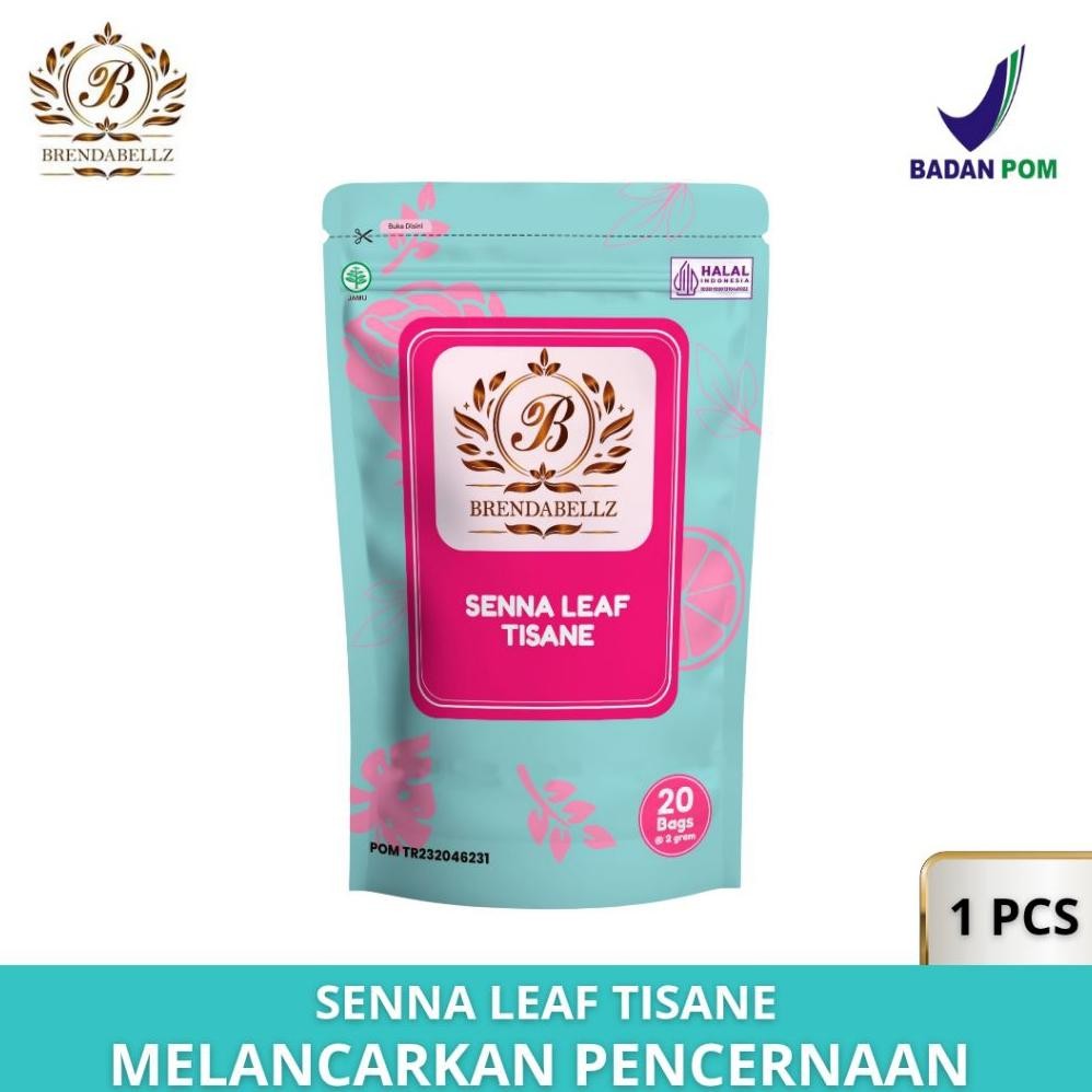 

SALE! BRENDABELLZ SENNA LEAF TISANE | TEH PELANCAR PENCERNAAN HERBAL | ISI 20 CELUP