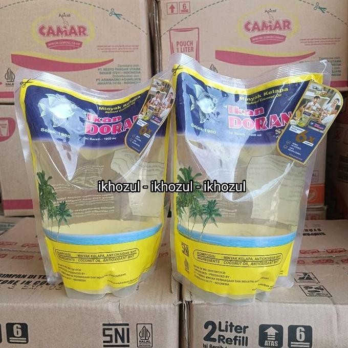 

Minyak Kelapa Ikan Dorang Spesial 1900 ML, Kelapa, Coconut Oil