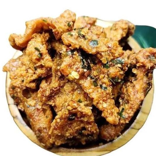 

Kulit Ayam Crispy Pedas Daun Jeruk 500 gram Snacks Food Cemilan Keripik