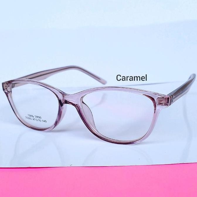 NEW kacamata baca model wanita bisa custom lensa plus Perempuan Box