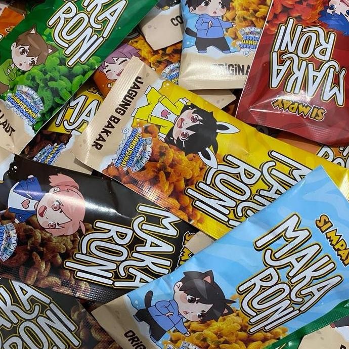 

[1 BALL] MAKARONI CRISPY ISI 10 PACK / 120 PCS PAKET USAHA WARUNG SNACK ENAK RENYAH KRIUK Cemilan