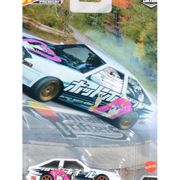 Hot Wheels Premium Mountain Drifters Toyota AE86 Sprinter Trueno