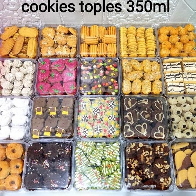 

Cookies kue kering toples 350 ml
