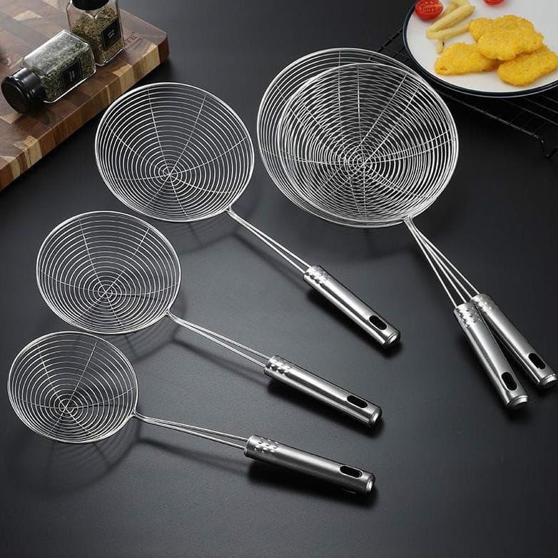 Terlaris Serok Parabola Stainless / Serok Gorengan / Serok Stainless