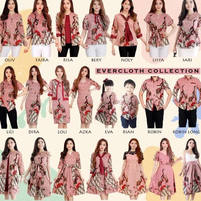 DRESS BATIK ANAK / BATIK ANAK / DRESS ANAK / BATIK COUPLE / EVA KIDS DRESS