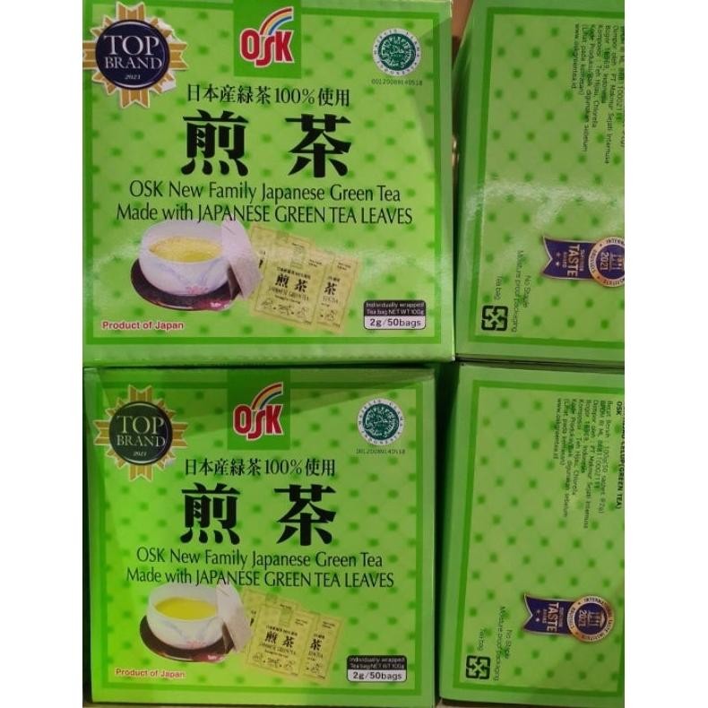 

SALE! OSK JAPANESE GREEN TEA 2G X 50 SACHET | TEH HIJAU JEPANG PREMIUM EXP 06/2026