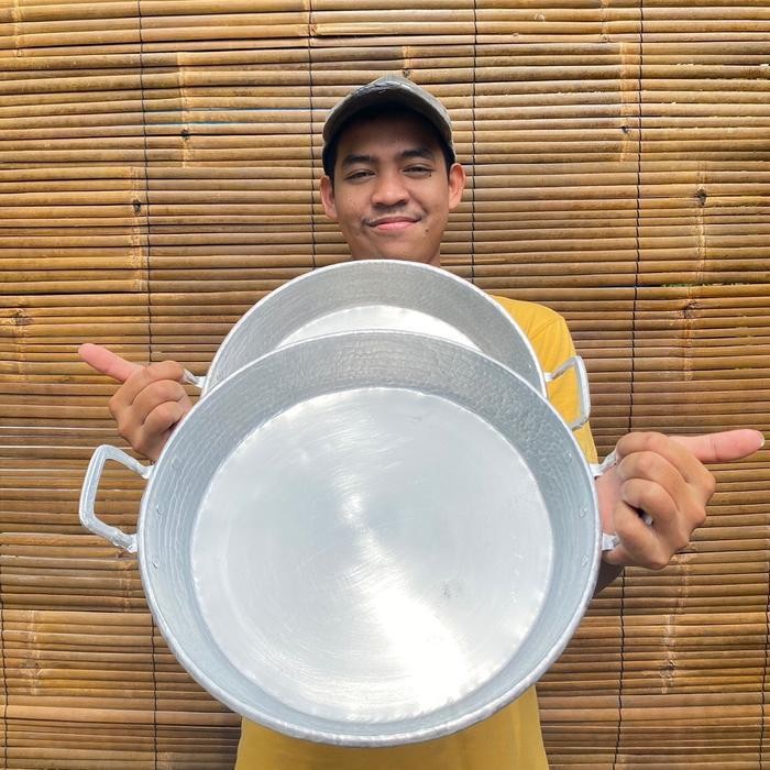 Wajan Datar/Wajan Penggorengan Serbaguna,Super Tebal Dan Anti Lengket Aluminium Kitchenware