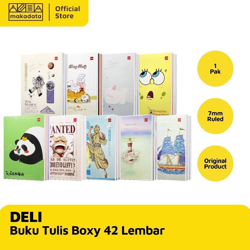 

Siap Kirim Buku Tulis Deli B5 42 Lembar - 1 Pack Isi 10 Buku Tulis Sekolah