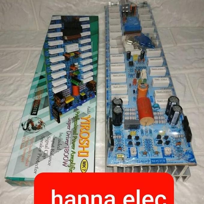 JB kit driver power yiroshi mk7 mono 1800watt+heatsink None