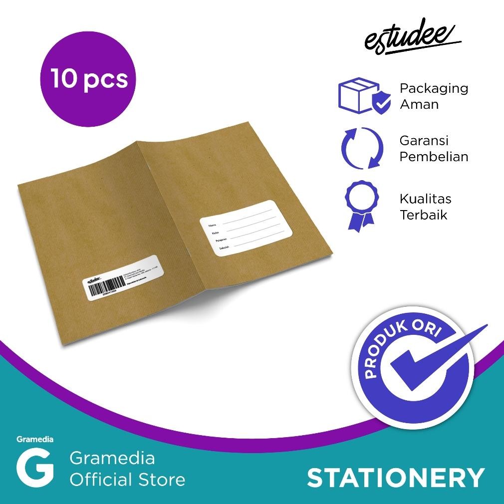 

Siap Kirim Buku Tulis Estudee Kwarto 58 Lembar Sampul Coklat Isi 10 Pack Sekolah