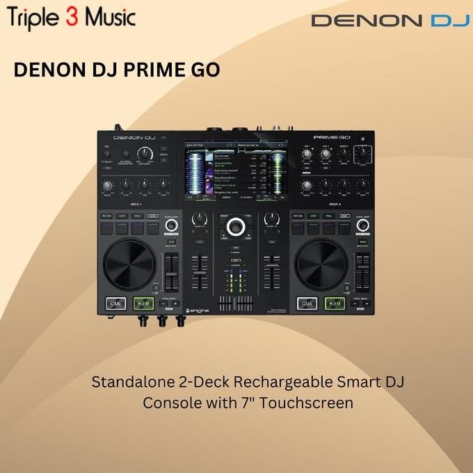 DENON DJ PRIME GO | PRIME-GO | PRIME GO | DENON PRIME GO ALAT DJ ORIGINAL DAN TERPERCAYA