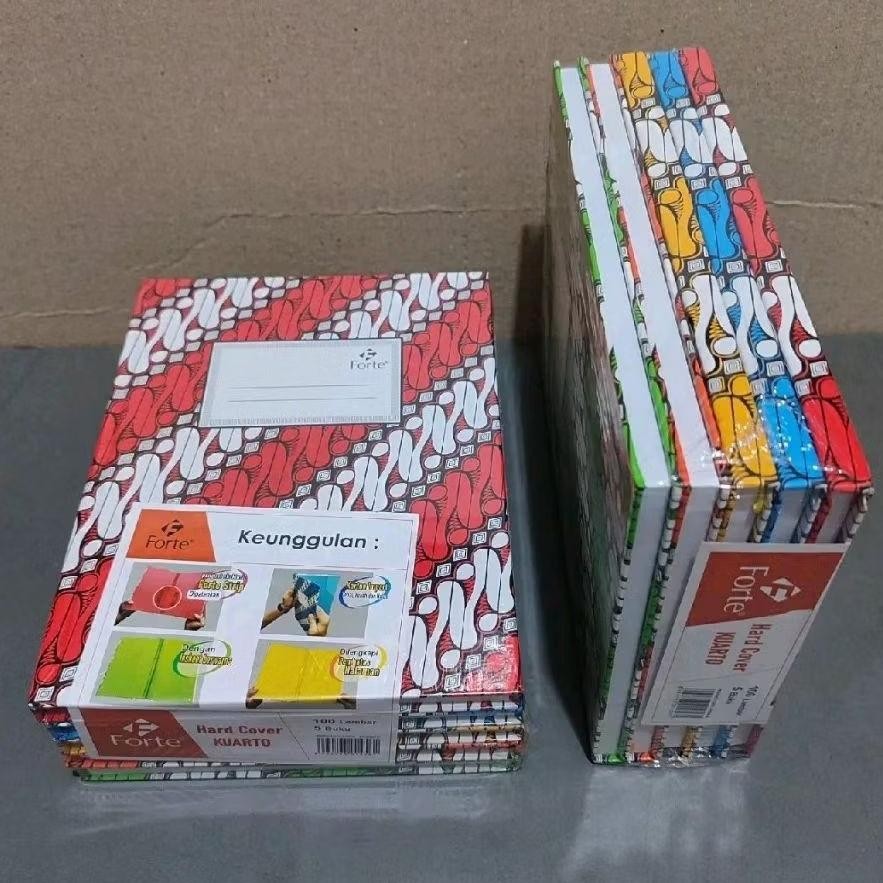 

Siap Kirim Buku Tulis Kwarto 100 Lembar Isi 5 Buku - Untuk SMA dan Anak Pondok