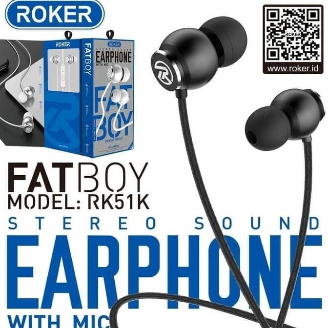 JB HEADSET/ HANDSFREE/ HF ROKER FAT BOY RK51K None
