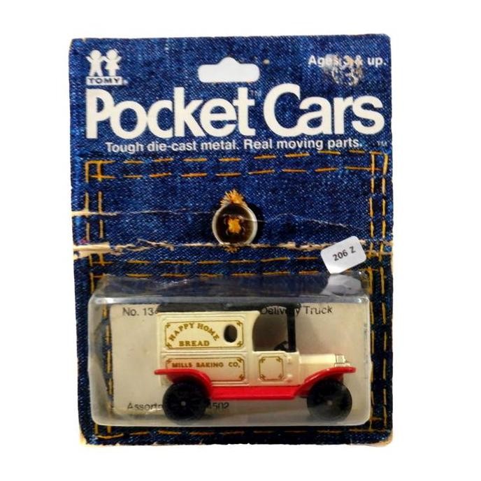 Tomica Pocket Cars Ford Model Type T Happy Home Bread - 206Z - Z5