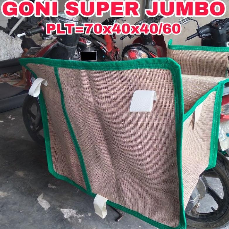 Bronjong Motor / Keranjang Motor Tas Obrok Tas Pos Tas Kurir Tas Catering Tas Kandek Tas Kambing Kur