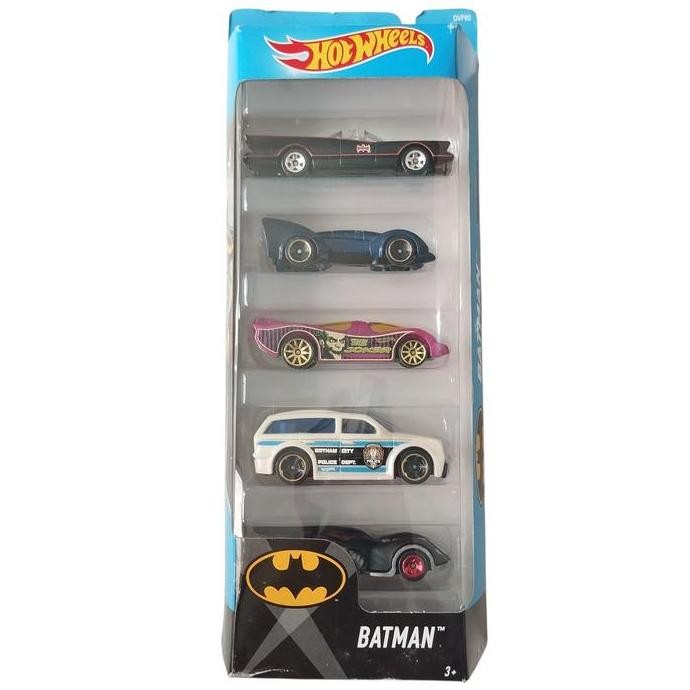 hotwheels hot wheels gift pack isi 5 batman 1966 TV Series Batmobile Batman Live Batmobile Power Pis