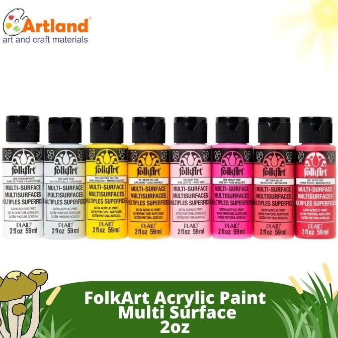 

Folkart Acrylic Paints 2Oz | Multi-Surface Satin (2/4)