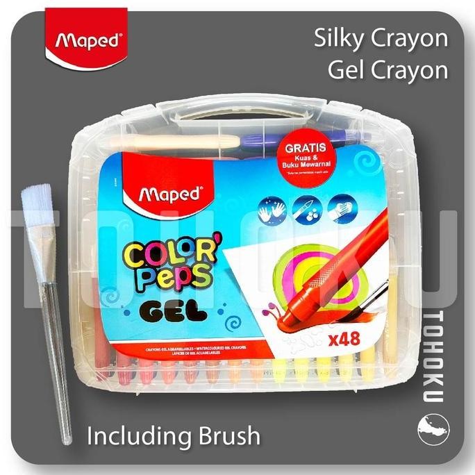 

Silky Crayon Maped - Gel Crayon - Maped Twist Crayon