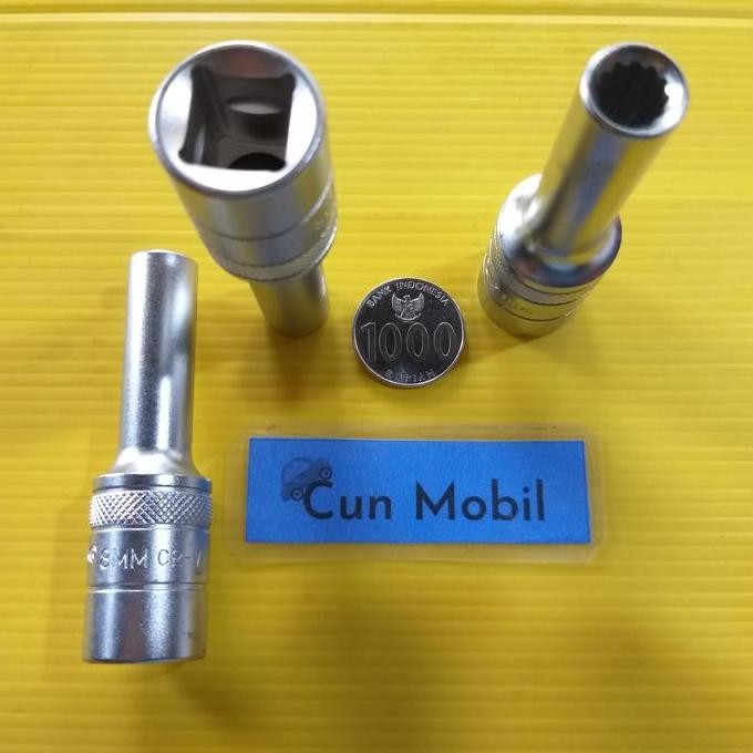 Kunci Sok Panjang 8 Mm 12Pt 1/2" Tekiro