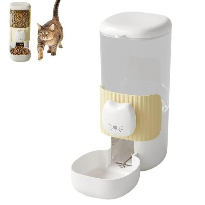 Pawpediastore Hang Kitty Cage Botol Makan Minum Kucing Gantung Pet Hanging Bottle Cage Hanging Pet W