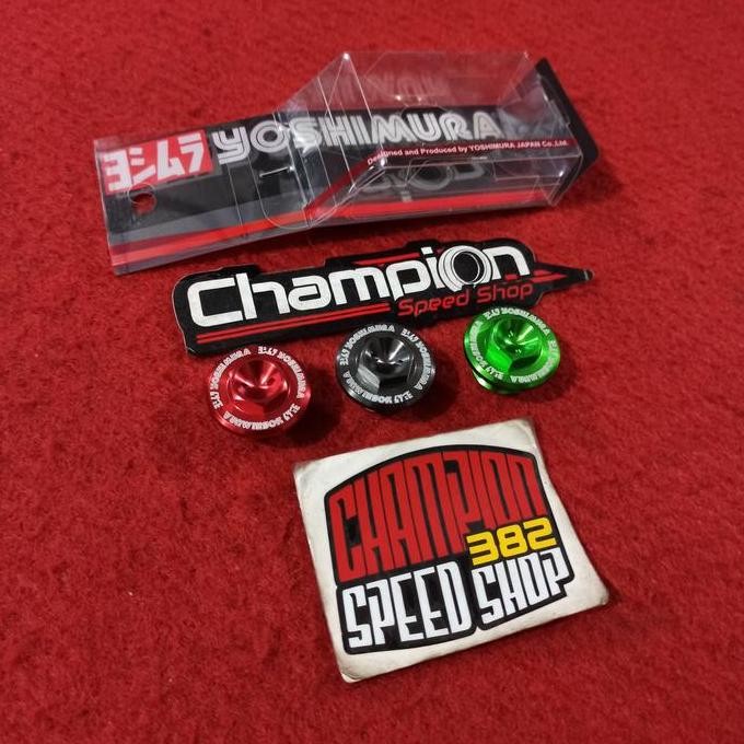 Oil Cap Tutup Oli YOSHIMURA ORI Japan Z650 Z800 Z900 Z1000 MT09 MT-09