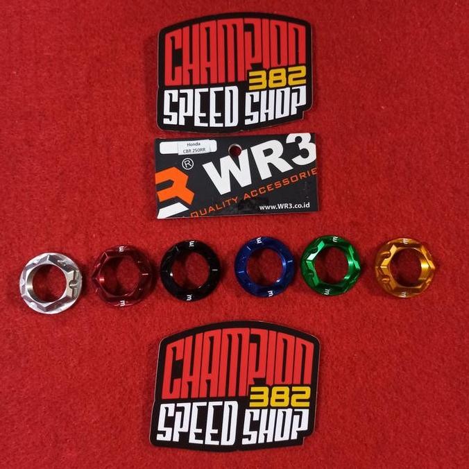 Ready Mur Segitiga Stang Atas Steering Nut WR3 CBR250RR CBR 250RR 250 RR