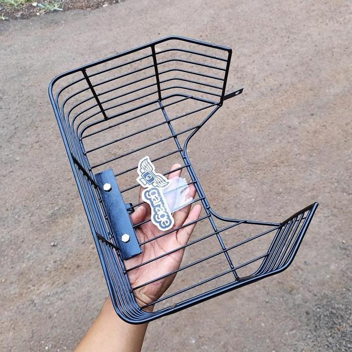 Keranjang Honda Supra x 125 DD R Bagasi Tengah Supra X 125 R Dobel Disk Rak Tengah supraX Batman Bes