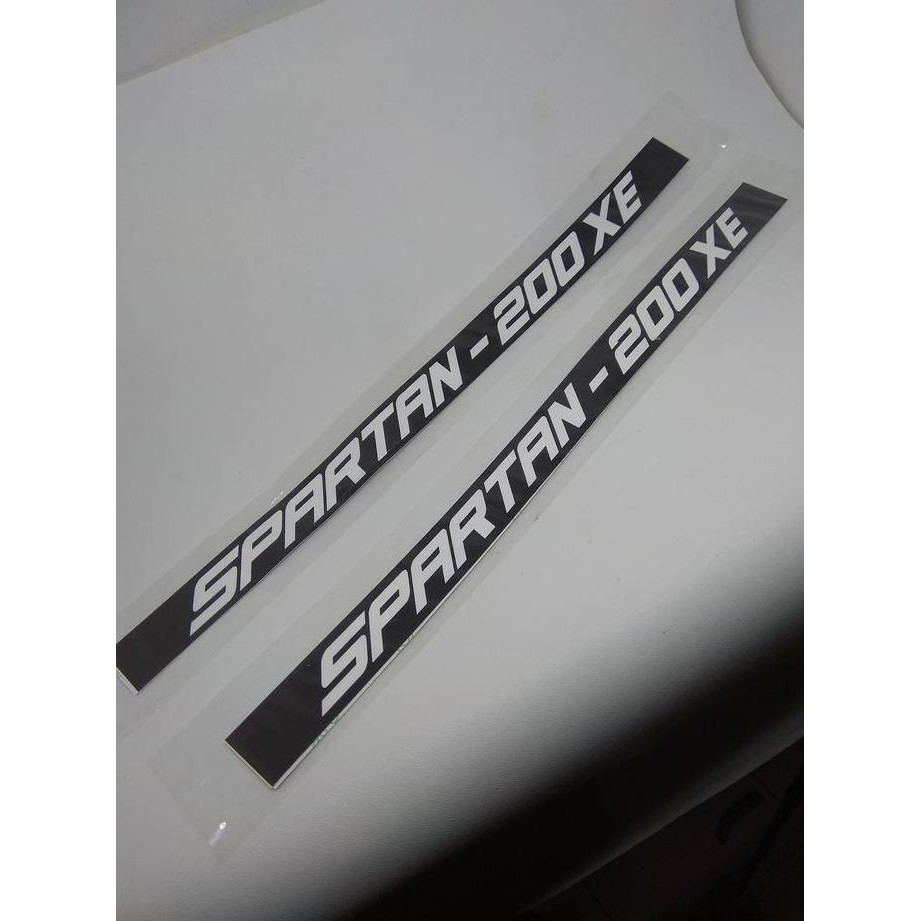 Vespa Sticker List Panel Untuk Vespa 200 Spartan Set
