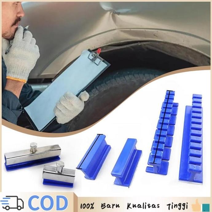 6Pcs/Set Alat Mobil Penyok Alat Pdr Mobil Penyok Penghilang Penyok Mobil