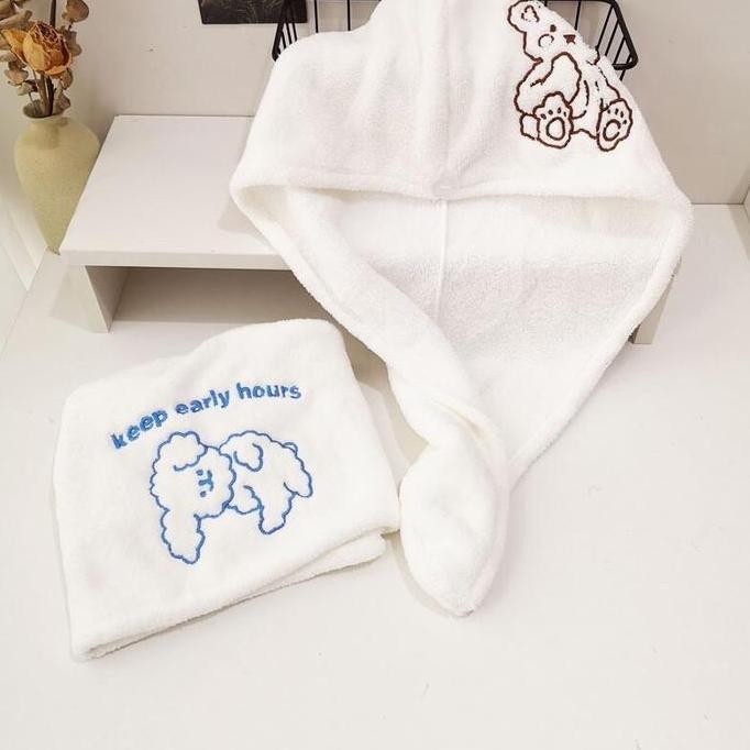 Handuk rambut microfiber handuk keramas wanita handuk korea handuk keramas microfiber handuk rambut 